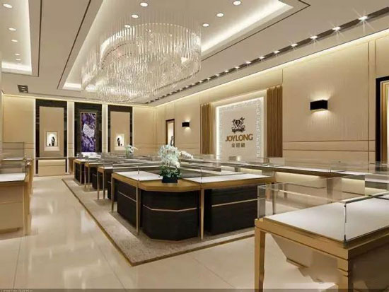 <b>化妆品展示柜：展柜各类玻璃材料</b>