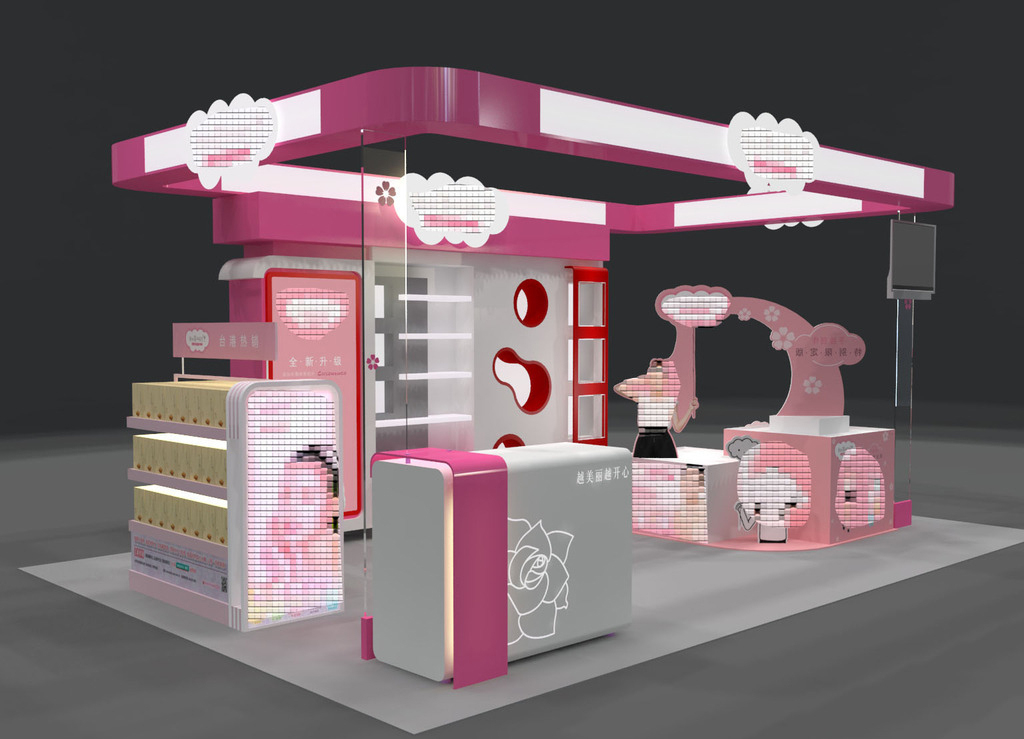 <b>化妆品展柜如何装修才能省钱</b>